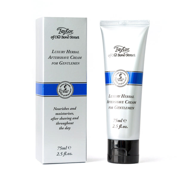 Taylor of Old Bond Street Herbal Aftershave Cream, Box